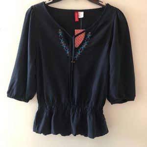 NWT H&M Blue Top